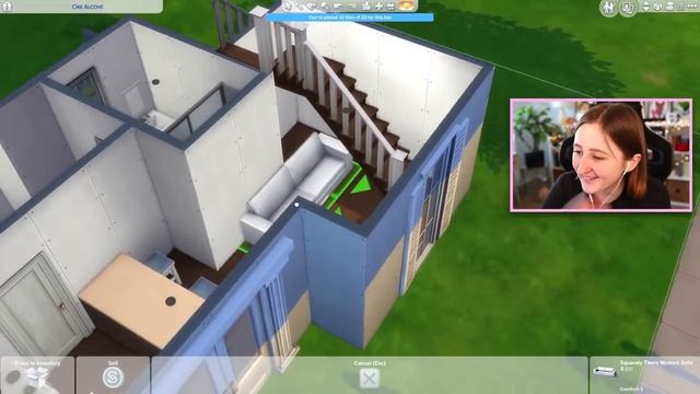 I tried to build a MICRO HOME for 8 Sims смотреть онлайн