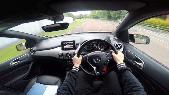 Mercedes B Class W246 POV Test Drive Automatic Diesel
