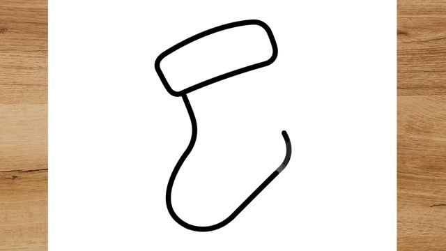 HOW TO DRAW CHRISTMAS STOCKING | CUTE KAWAII смотреть онлайн