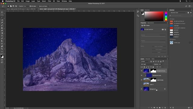 Turn Day into Night in Photoshop смотреть онлайн
