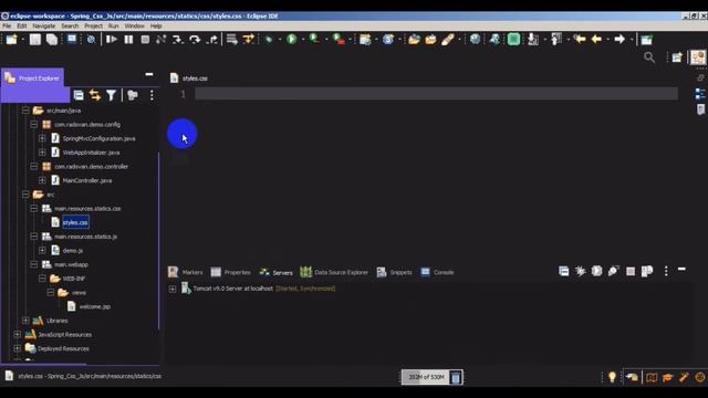 02 Adding Css and Javascript into Spring Framework project смотреть онлайн