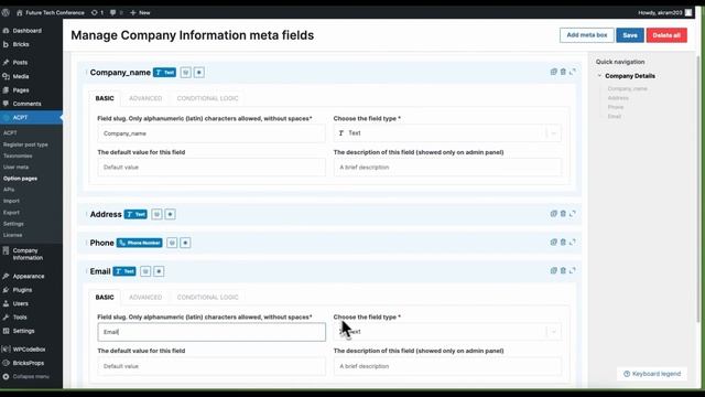 How to Create an Option Page in WordPress using ACPT Plugin & Bricks Builder - Step-by-Step Tutoria смотреть онлайн