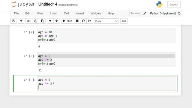 Increment Operator in Python смотреть онлайн