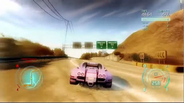 Need for Speed: Undercover (PS3) gameplay - West Mountain Hwy, Sprint смотреть онлайн