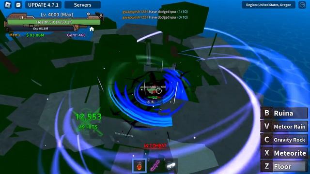 Bounty Hunting With Real Water Style V2  Update 4.7 King Legacy