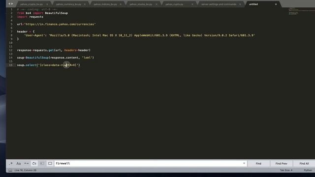 How To Do Web Scraping From Yahoo Finance Currency Data Using Beautiful Soup | Proxies API смотреть онлайн