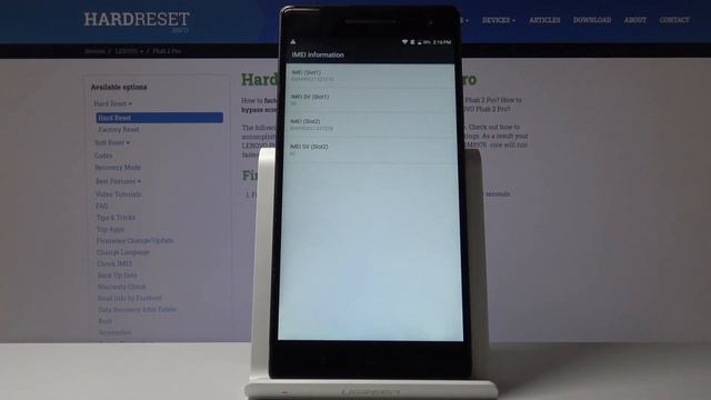 Where to Find Serial Number in Lenovo Phab 2 Pro – Check IMEI Number смотреть онлайн