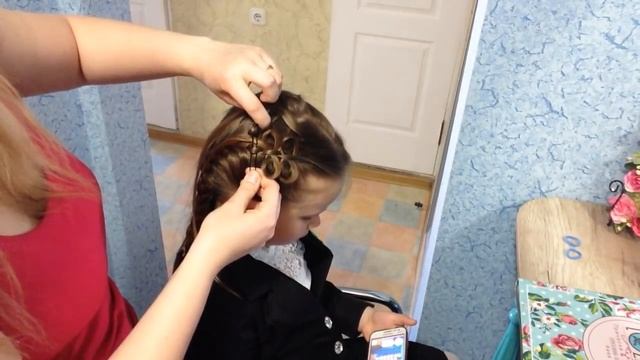 ПЛЕТЕНИЕ. Плетение кос "Бантиками". Бантики из волос. LOZNITSA смотреть онлайн