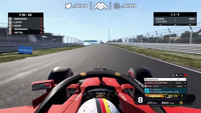 SURVIVE ZANDVOORT...BACKWARDS - F1 2020 Extreme Damage Game Mod смотреть онлайн