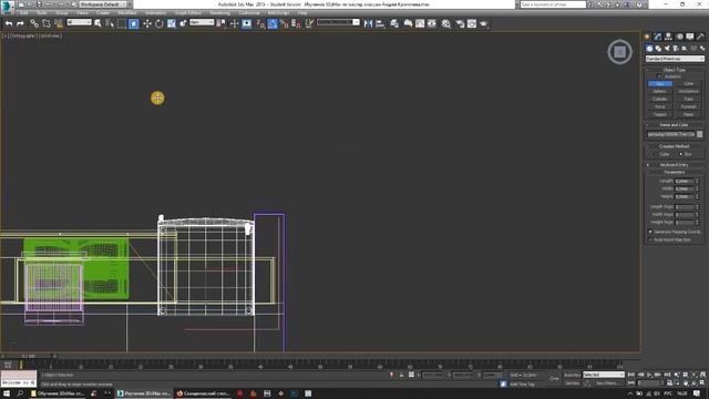 Кухонный гарнитур в 3Ds Max - урок восьмой смотреть онлайн