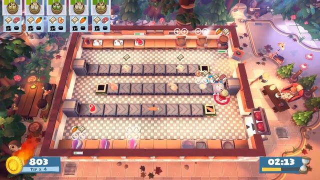Overcooked 2 - Campfire Cook Off Kevin 3 - 2 players - Score: 2015 смотреть онлайн