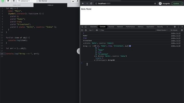 Rest vs Spread Operator in JS | Part 6 смотреть онлайн