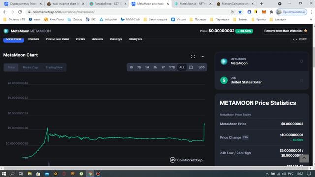 METAMOON - аналог Safemoon который взорвет в ближайшее время. Новый щиткоин который даст иксы !!! смотреть онлайн