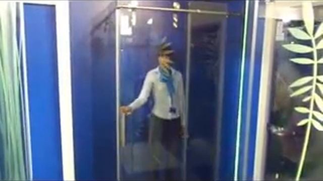 Душ кабина от закалено стъкло-KERAGLASS смотреть онлайн