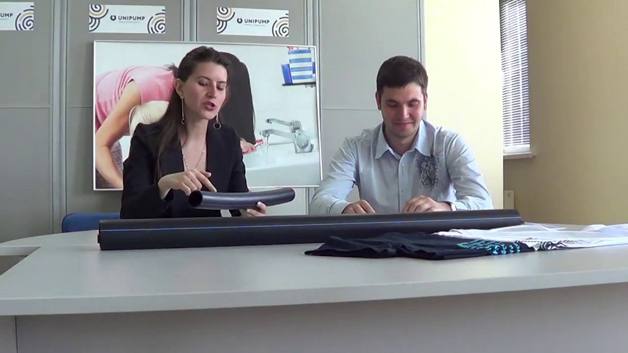 UNIPUMP. Труба ПНД. Обзор. Насосное оборудование. смотреть онлайн