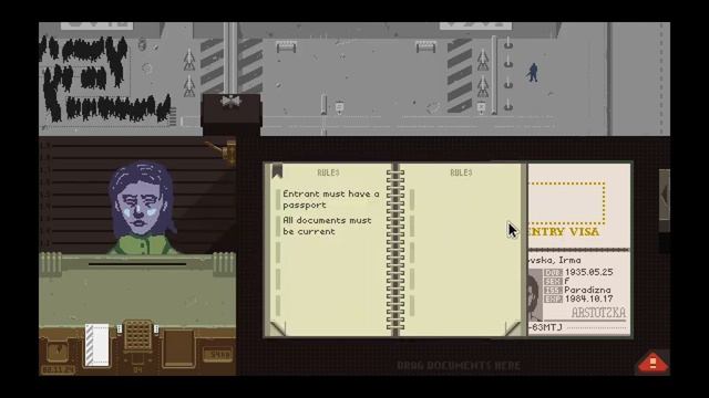 Прохождение Papers please смотреть онлайн