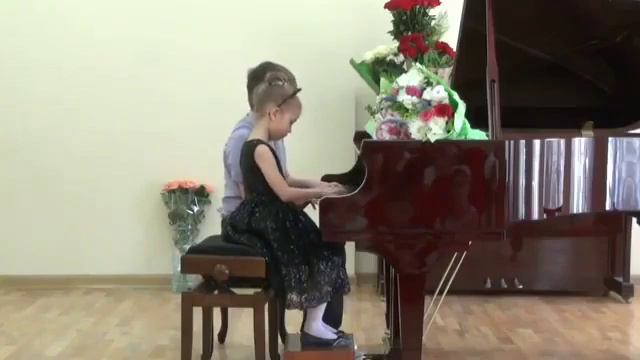 Куперен "Кукушка". Исполняют Арина Кисиль и Вадим Швыдков. смотреть онлайн