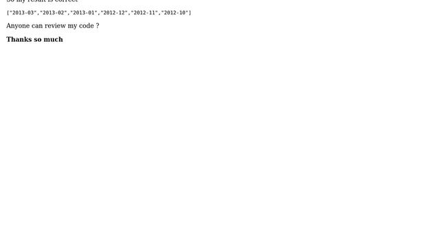 Code Review: Between dates : from highest -＞ current -＞ lowest смотреть онлайн