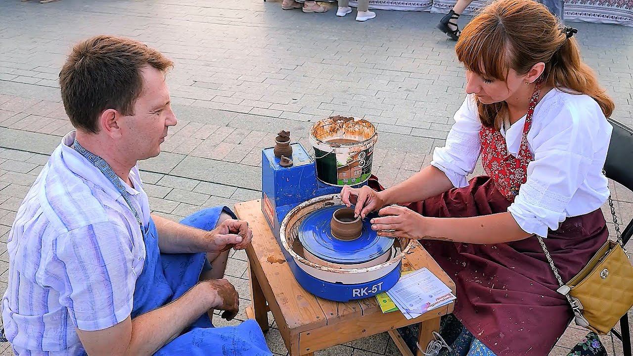 Мастер класс по Гончарному делу от Дома ремесел. смотреть онлайн