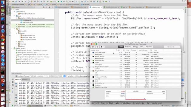 Android 08 Intent Example смотреть онлайн