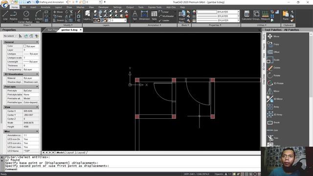TrueCAD 2021 Basic Floor Plan For Beginner | AutoCAD Alternative Software смотреть онлайн