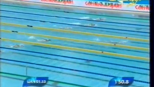 Federica Pellegrini - 400 stile libero - 7 colli смотреть онлайн