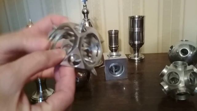 Токарные поделки ( шар из трубы) смотреть онлайн