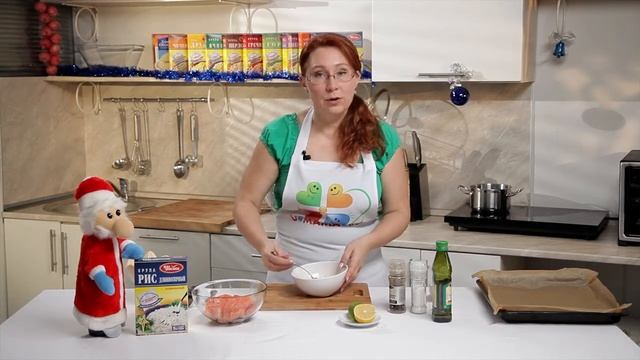 Форель-бабочка с ароматным рисом смотреть онлайн