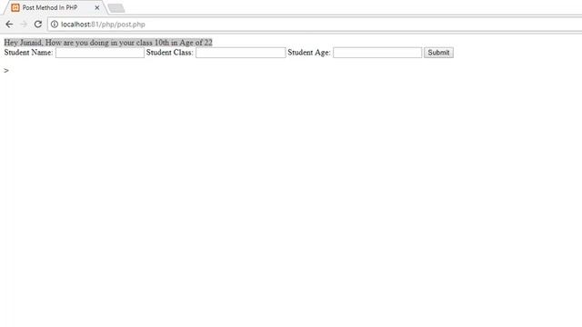 18 - Render Client Data in PHP by POST Method смотреть онлайн