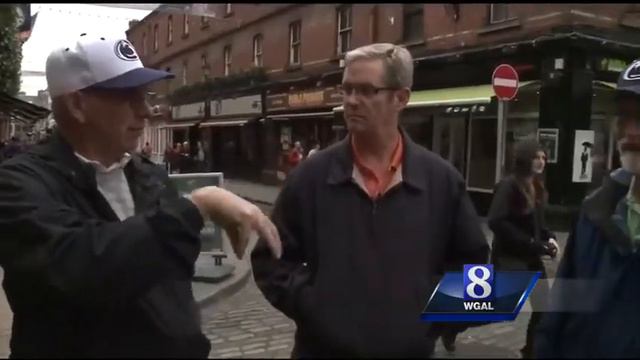 Brian Roche catches up with PSU fans in Dublin смотреть онлайн