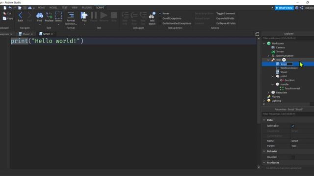 Simple Gun | Roblox Studio | 2022 смотреть онлайн