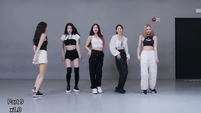 ITZY - SNEAKERS (Slow Mirrored Dance Tutorial) смотреть онлайн