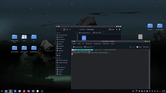 ? Cómo CREAR un SERVIDOR WEB en LINUX | Crear servidor web muy FÁCIL ? смотреть онлайн
