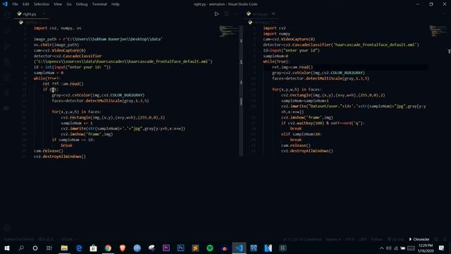 Create Dataset In Haarcascade || Python || OpenCV смотреть онлайн
