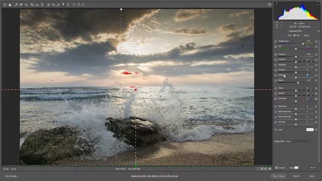 Editing a landscape with Adobe Camera RAW (Adobe Photoshop CC 2018) смотреть онлайн