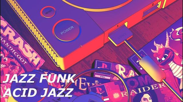 PLAYSTATION JAZZ MIX // MOTOSVRF (Jazz Funk, Acid Jazz // Музыка для работы и учебы)