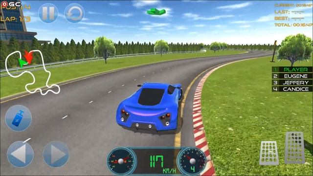 Real Fast Concept Sport Car Racing Track Simulator - Android Gameplay FHD смотреть онлайн