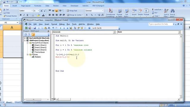 Microsoft Excel How To Insert Data From Multidimensiontal Array Using Vba 9 смотреть онлайн