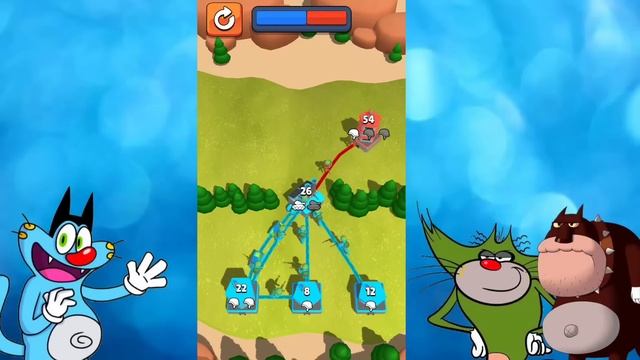 Oggy Build World Strongest ARMY in Draw Wars : Army Takeover | Noob Vs Pro Vs Hacker | Oggy Game смотреть онлайн