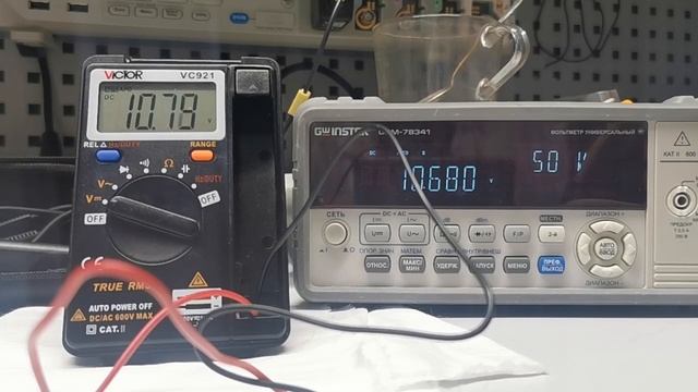 мультиметр vc-921, калибровка смотреть онлайн