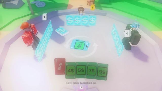 Играю в уно Roblox UNOfficial смотреть онлайн