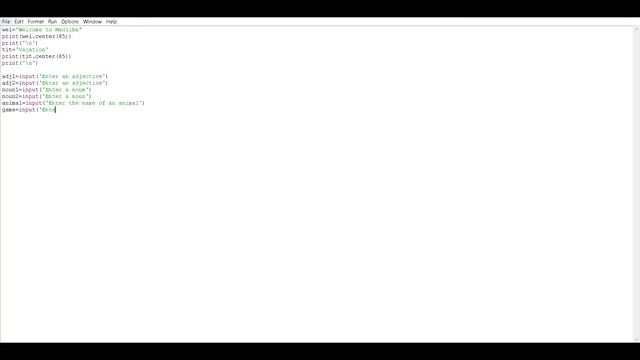 Beginner Tutorial | Mad Libs Game | Python World смотреть онлайн