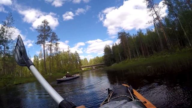 18+ Сплав по реке Волома (Карелия) 3. Мы дошли до реки, первые шиверы. КукуруЗо. смотреть онлайн