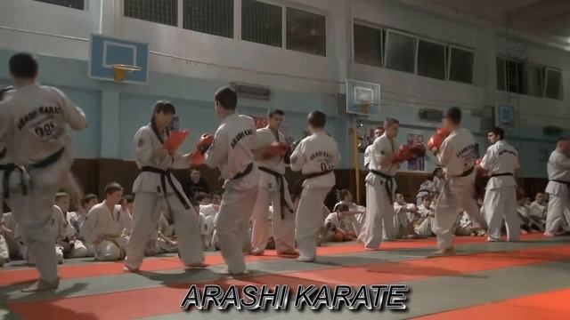 Араши Карате - аттестация на 10-1 Кю (21.12.2013г. г.Киев) смотреть онлайн