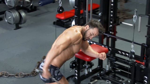 TYTAX® T1-X | Standing Bent-Over One Arm Cable Hammer Triceps Extension