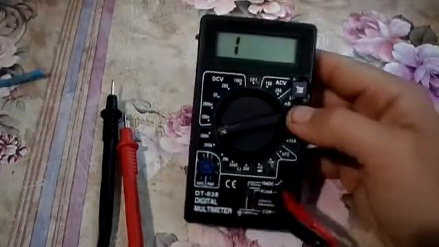 Доработка китайского мультиметра, DT838. смотреть онлайн