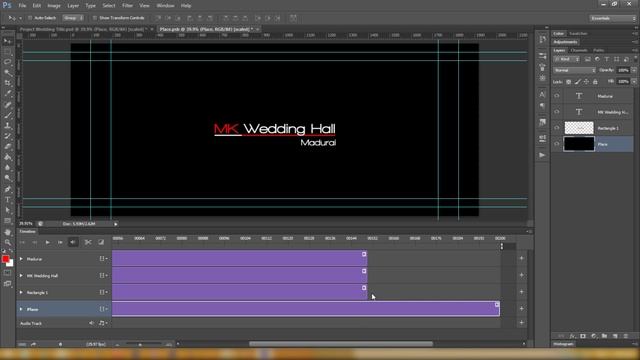 Photoshop : How to create Video Title with simple steps смотреть онлайн