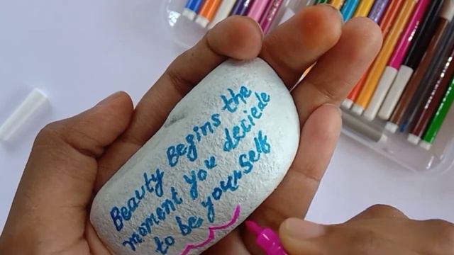 Diy Inspiring Stone Art |Painting on Stone |Diy|Rup'S Creation|Pebble Art#diy#viral#youtubepartner смотреть онлайн