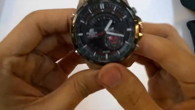 Casio Edifice (ERA-2000DB-1AV) Unboxing
