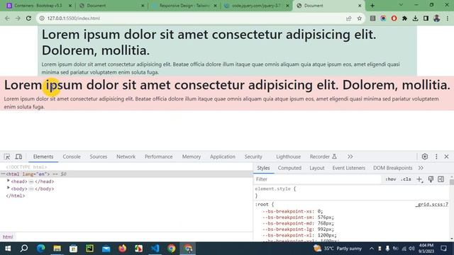 Class-6-Responsive design with Bootstrap 5.3 смотреть онлайн
